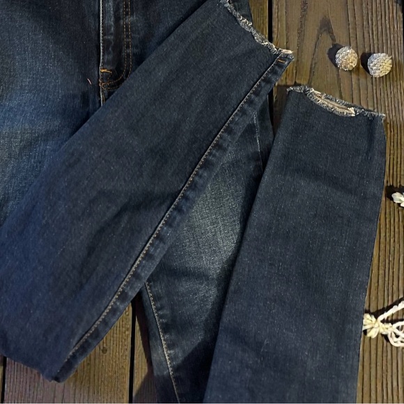 Free People Miles Away High Waist Cropped Skinny Jeans - Picture 11 of 14